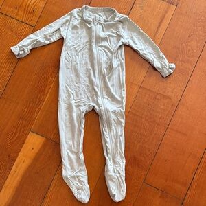 Kyte Baby Footed Mint Green One Piece
